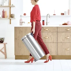 Brabantia NewIcon Pedaalemmer 30 L - Matt Steel - 176341