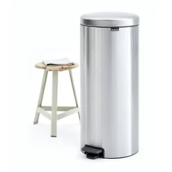 Brabantia NewIcon Pedaalemmer 30 L - Matt Steel - 176341