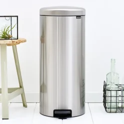 Brabantia NewIcon Pedaalemmer 30 L - Matt Steel - 176341