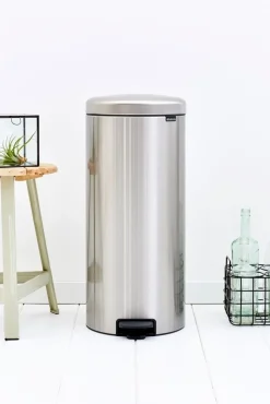 Brabantia NewIcon Pedaalemmer 30 L - Matt Steel - 176341