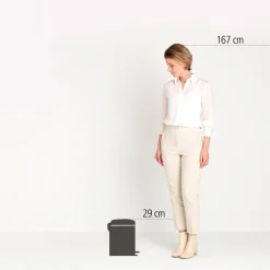 Brabantia NewIcon Pedaalemmer 5 Liter - 176284 Discount
