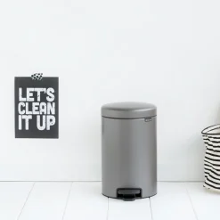 Brabantia NewIcon Pedaalemmer 12 L - Platinum