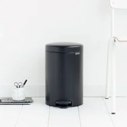 Brabantia NewIcon Pedaalemmer - Mat Zwart