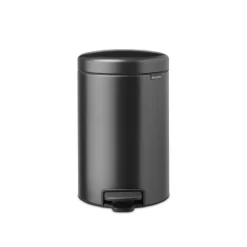 Brabantia NewIcon Pedaalemmer - 12 L - Confident Grey