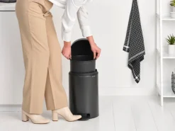 Brabantia NewIcon Pedaalemmer - 12 L - Confident Grey