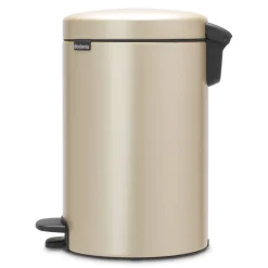 Brabantia NewIcon Pedaalemmer 12 L - Metallic Gold