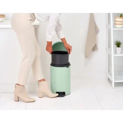 Brabantia NewIcon Pedaalemmer 12 L - Jade Green