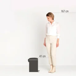 Brabantia NewIcon Pedaalemmer 12 Liter - 288432