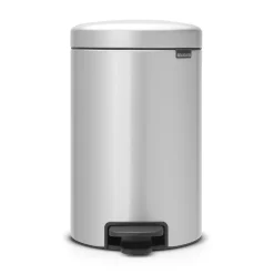 Brabantia NewIcon Pedaalemmer 12 L - Metallic Grey Clearance