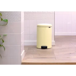 Brabantia NewIcon Pedaalemmer 12 L - Mellow Yellow