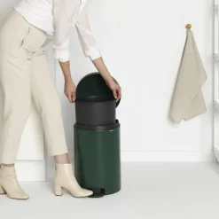 Brabantia NewIcon Pedaalemmer 12 L- Mineral Powerful Blue Hot