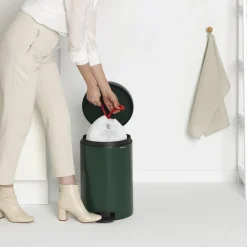Brabantia NewIcon Pedaalemmer 12 L- Mineral Powerful Blue Hot