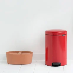 Brabantia NewIcon Pedaalemmer 20 L - Passion Red Discount
