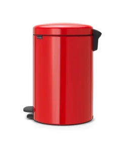 Brabantia NewIcon Pedaalemmer 20 L - Passion Red Discount