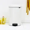 Brabantia NewIcon Pedaalemmer 20 L - Wit - 176327 Discount