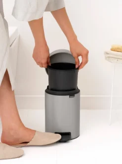 Brabantia NewIcon Prullenbak Soft Grey Outlet