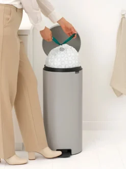 Brabantia NewIcon Prullenbak Soft Grey 30 liter