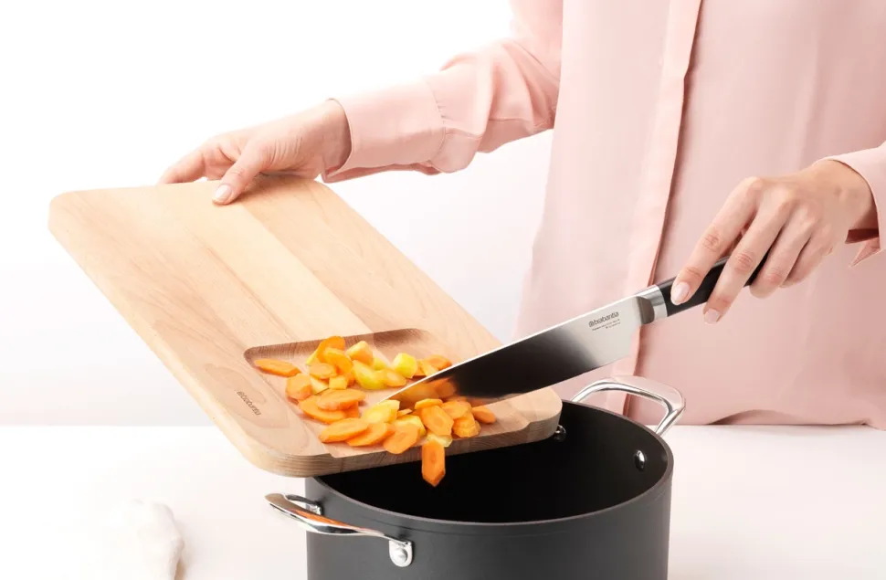 Brabantia Profile Koksmes zwart RVS
