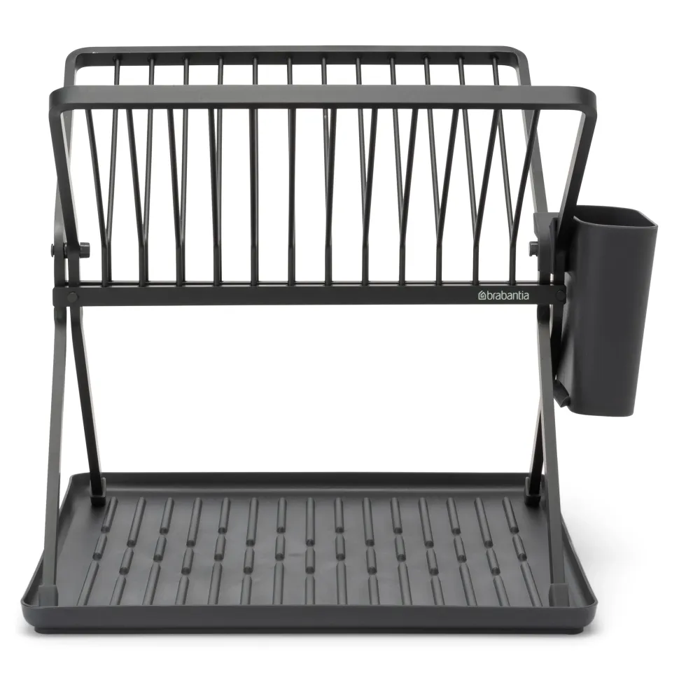 Brabantia SinkSide Afdruiprek Compact - met Bestekhouder - Dark Grey