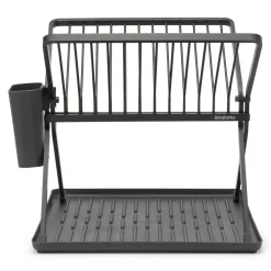 Brabantia SinkSide Afdruiprek Compact - met Bestekhouder - Dark Grey