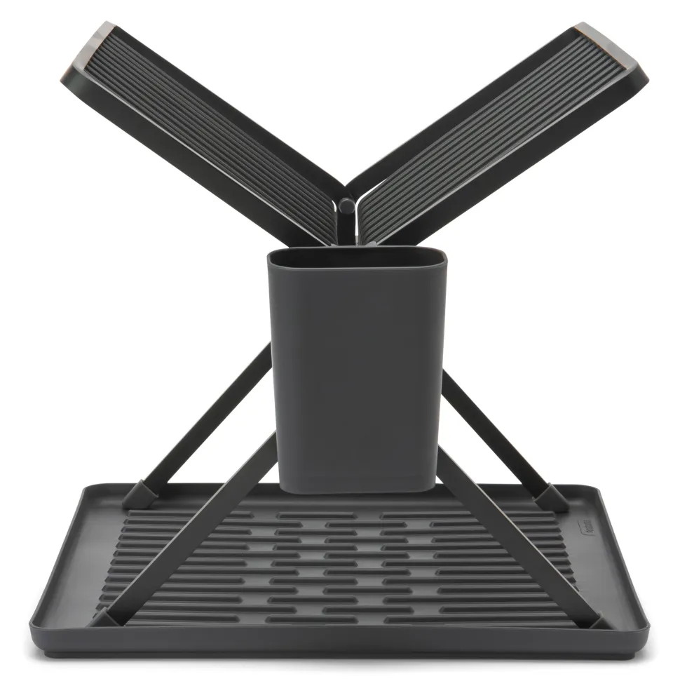 Brabantia SinkSide Afdruiprek Compact - met Bestekhouder - Dark Grey