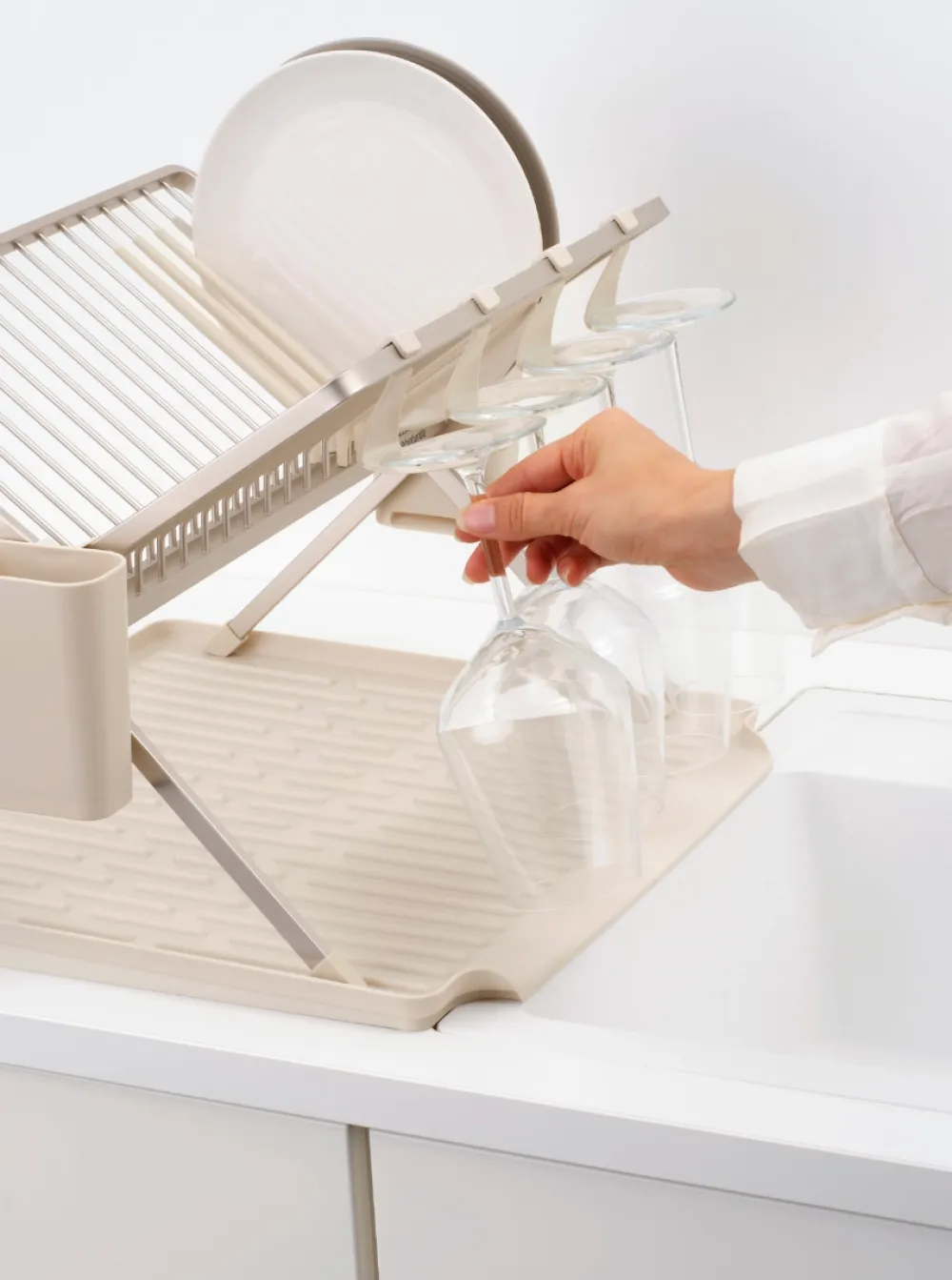 Brabantia SinkSide Afdruiprek Soft Beige New