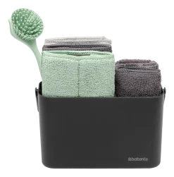 Brabantia SinkSide Gootsteenorganizer Dark Grey aanrecht organiser set 8-delig