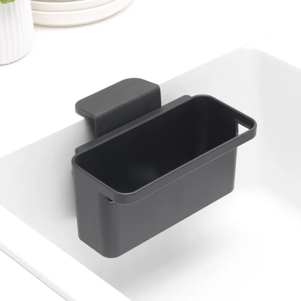 Brabantia Sink Side Gootsteenorganiser - Dark Grey Hot
