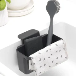Brabantia Sink Side Gootsteenorganiser - Dark Grey Hot