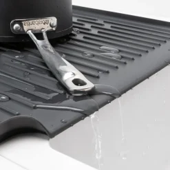 Brabantia SinkSide Inklapbaar Afdruiprek - met Bestekhouder - Dark Grey