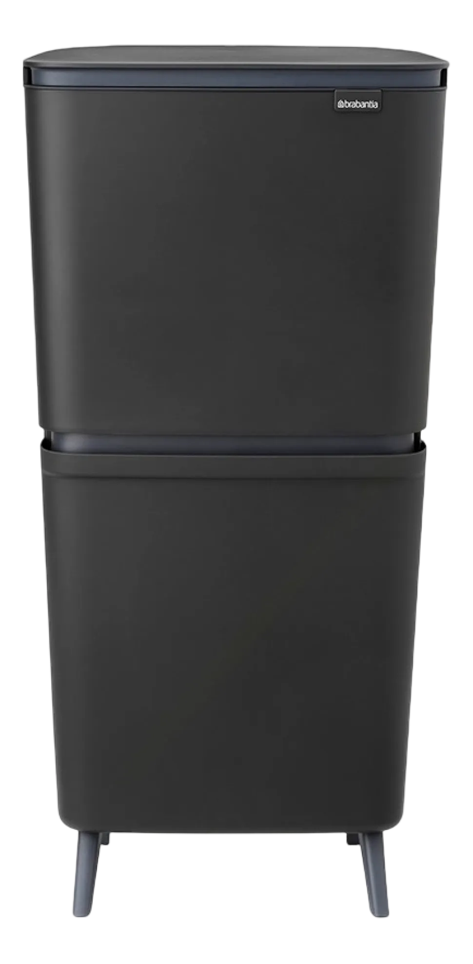 Brabantia SortUp Hi Prullenbak Dark Grey 20 + 25 liter