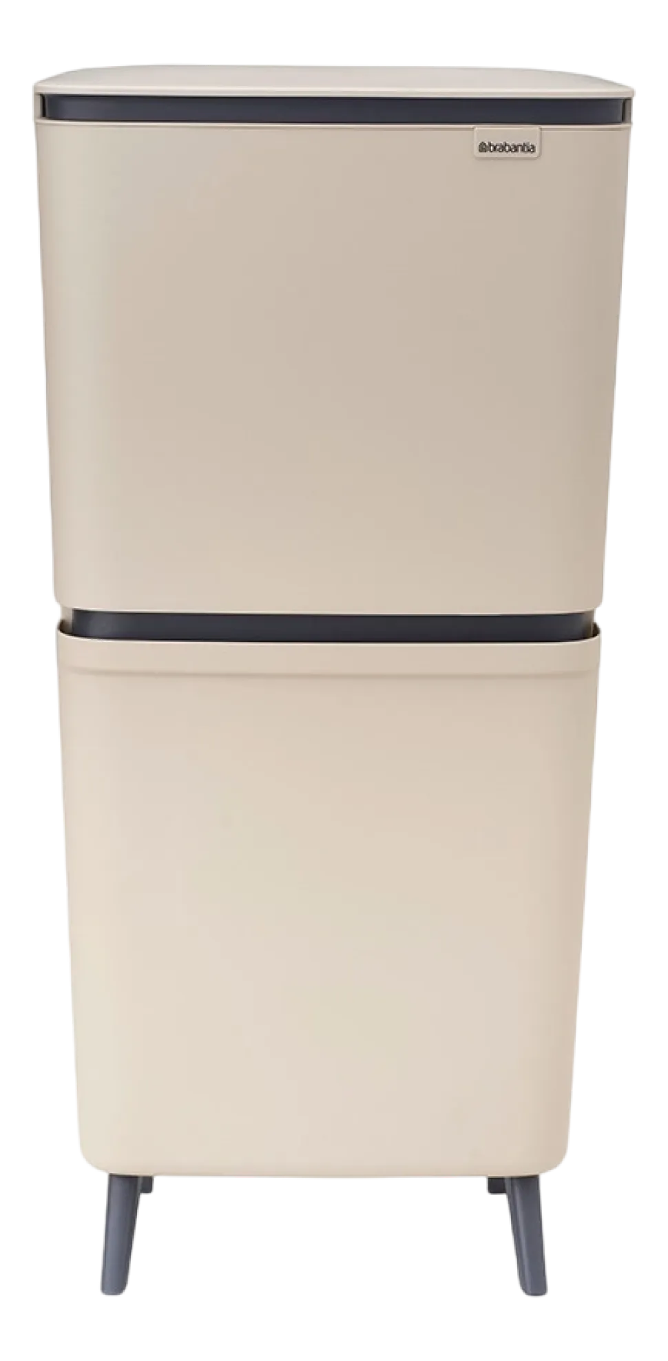 Brabantia SortUp Hi Prullenbak Soft Beige 20 + 25 liter
