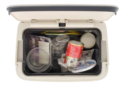Brabantia SortUp Hi Prullenbak Soft Beige 20 + 25 liter