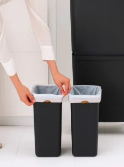 Brabantia SortUp Hi Prullenbak Dark Grey 25 + 10 + 10 liter