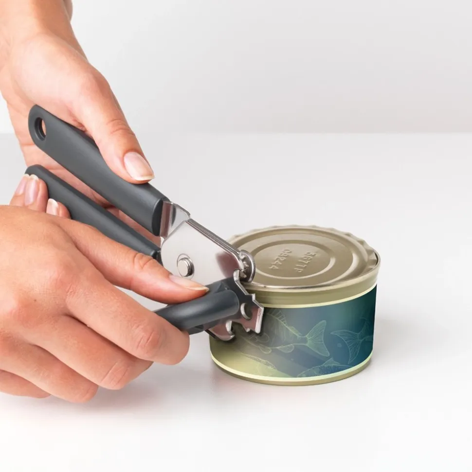 Brabantia Tasty+ Blikopener plus Flesopener Dark Grey