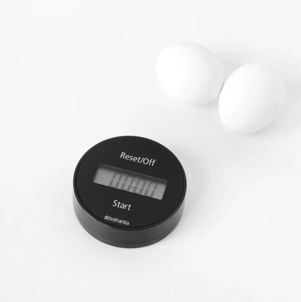 Brabantia Tasty+ Kookwekker Dark Grey met Magneet