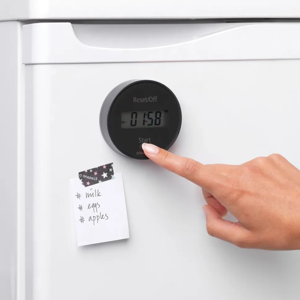 Brabantia Tasty+ Kookwekker Dark Grey met Magneet