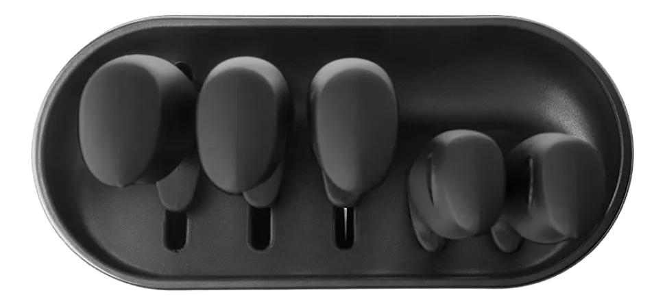 Brabantia Tasty+ Messenblok Dark Grey met 5 Messen