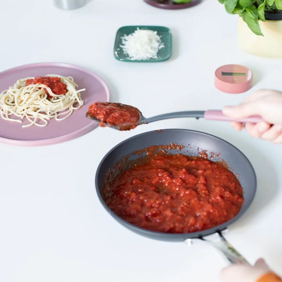Brabantia Tasty+ Opscheplepel plus Schraper Grape Red