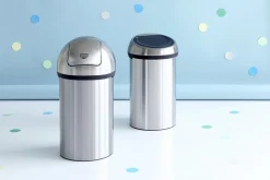 Brabantia Touch Bin Afvalemmer 60 Liter Vingerafdrukvrij - 120512