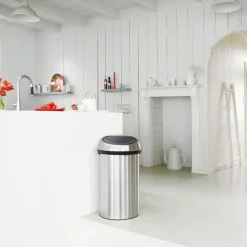 Brabantia Touch Bin Afvalemmer 60 Liter Vingerafdrukvrij - 120512