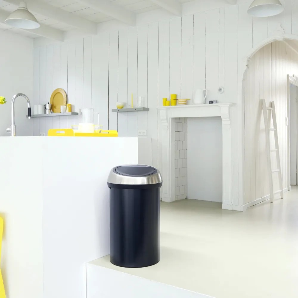 Brabantia Touch Bin Afvalemmer 60 Liter Vingerafdrukvrij - 120509 Sale