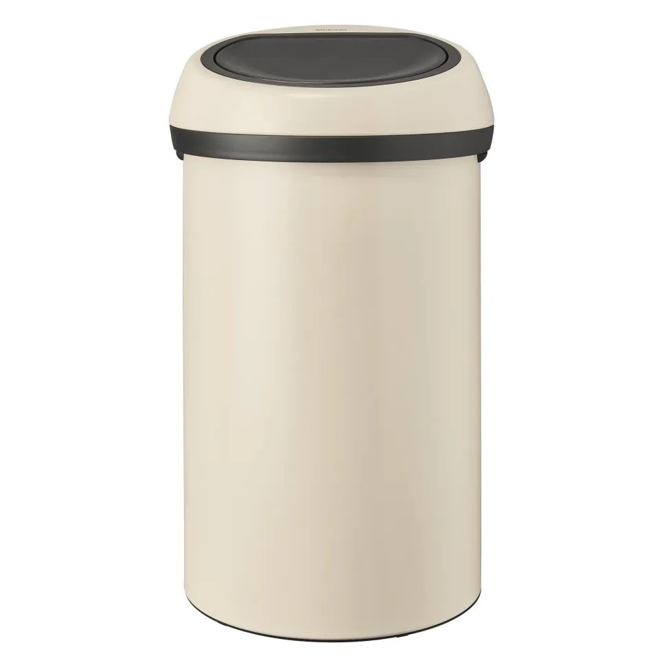 Brabantia Touch Bin Afvalemmer 60 Liter - Soft Beige
