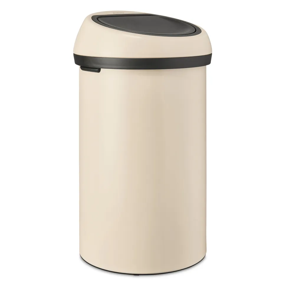 Brabantia Touch Bin Afvalemmer 60 Liter - Soft Beige