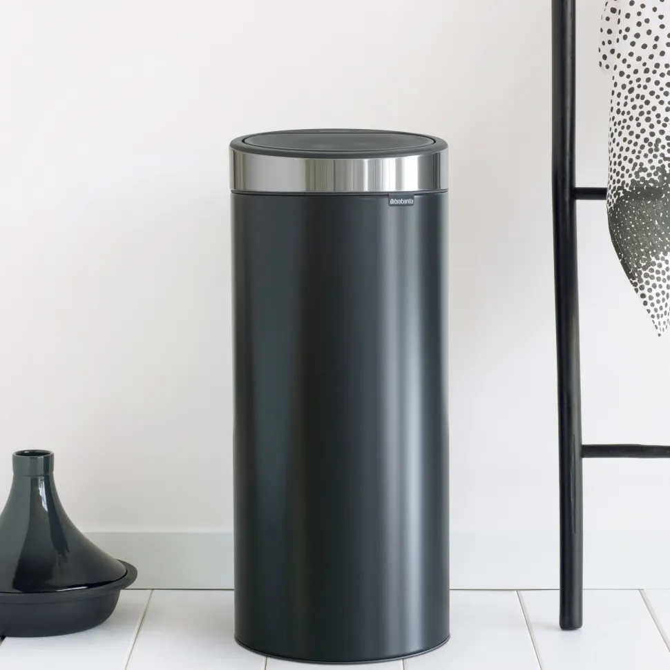 Brabantia Touch Bin New Afvalemmer 30 Liter Vingerafdrukvrij - 189180