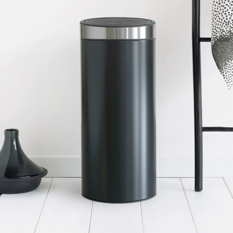 Brabantia Touch Bin New Afvalemmer 30 Liter Vingerafdrukvrij - 189180