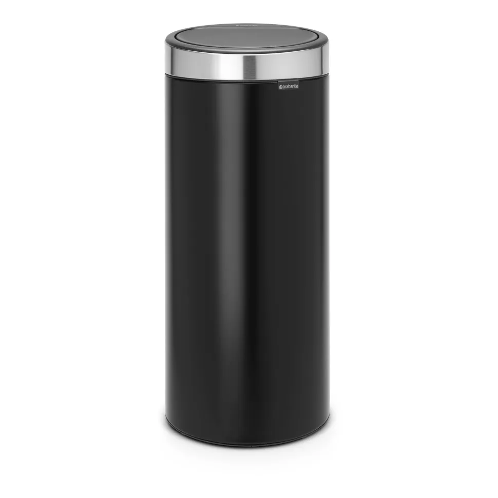 Brabantia Touch Bin New Afvalemmer 30 Liter Vingerafdrukvrij - 189180