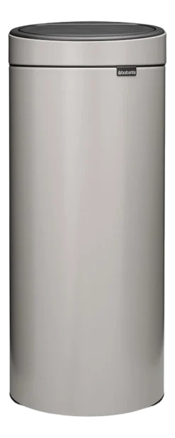 Brabantia Touch Bin Prullenbak Soft Grey 30 liter Outlet
