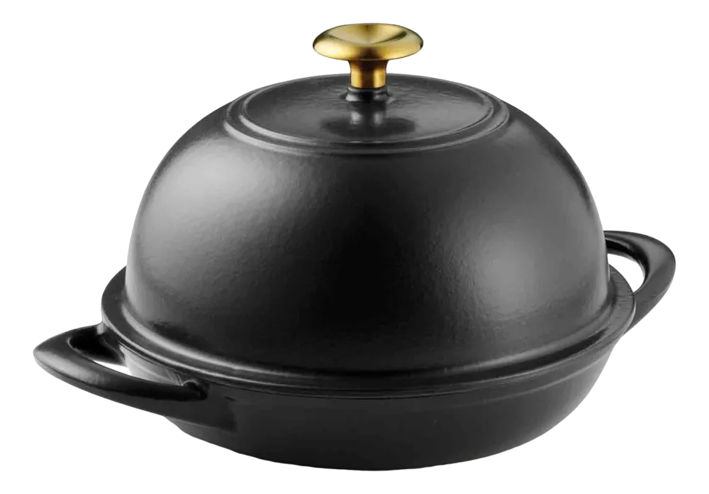 Tramontina Broodbakpan Met Dome Zwart 24 cm