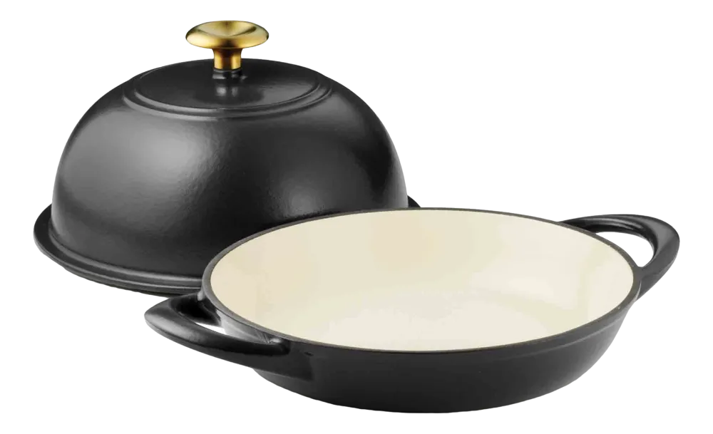 Tramontina Broodbakpan Met Dome Zwart 24 cm